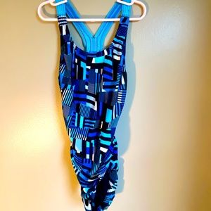 Girls Speedo one-piece swim suit